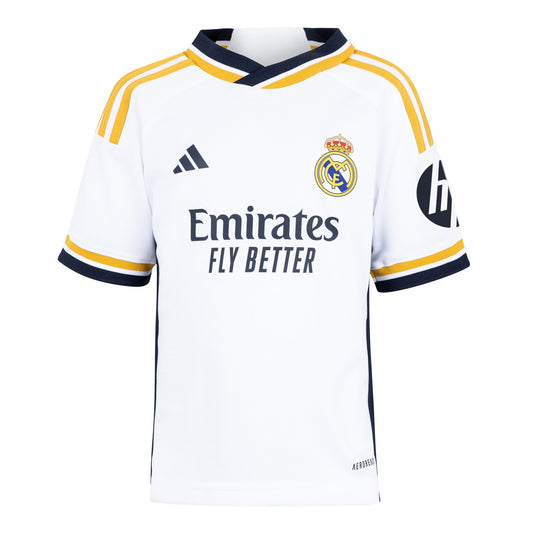Conjunto Infantil Primera Equipación Blanco 23/24