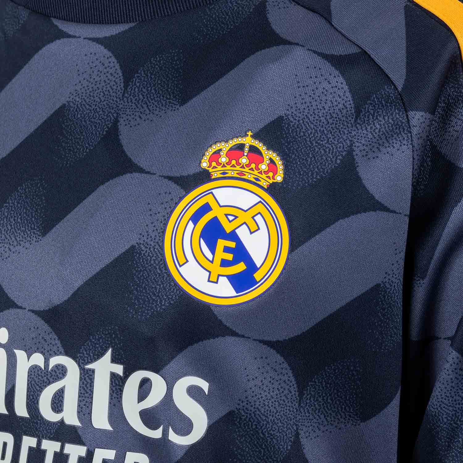 Conjunto Infantil Segunda Equipación Azul Marino 23/24