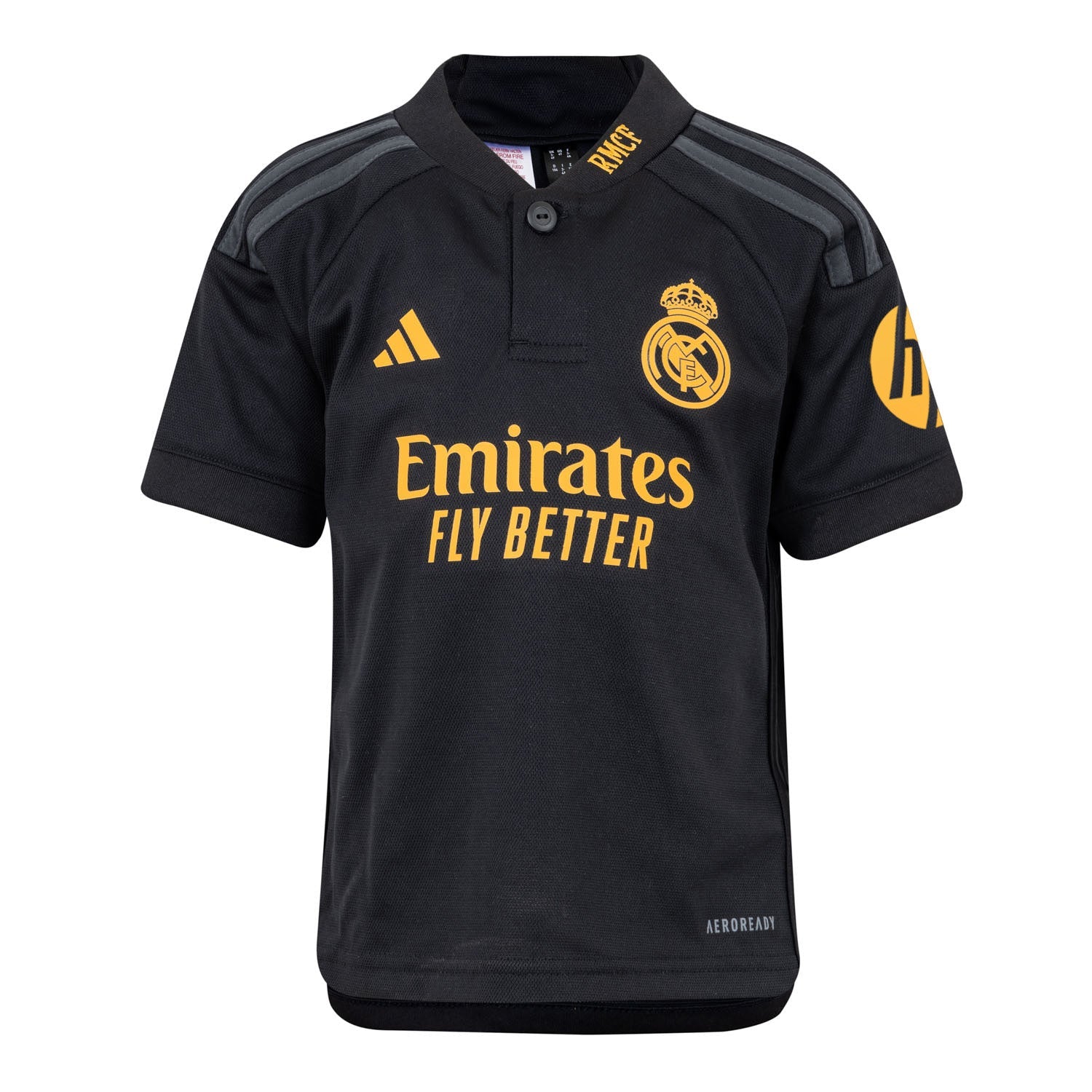Conjunto Infantil Tercera Equipación Negro 23/24