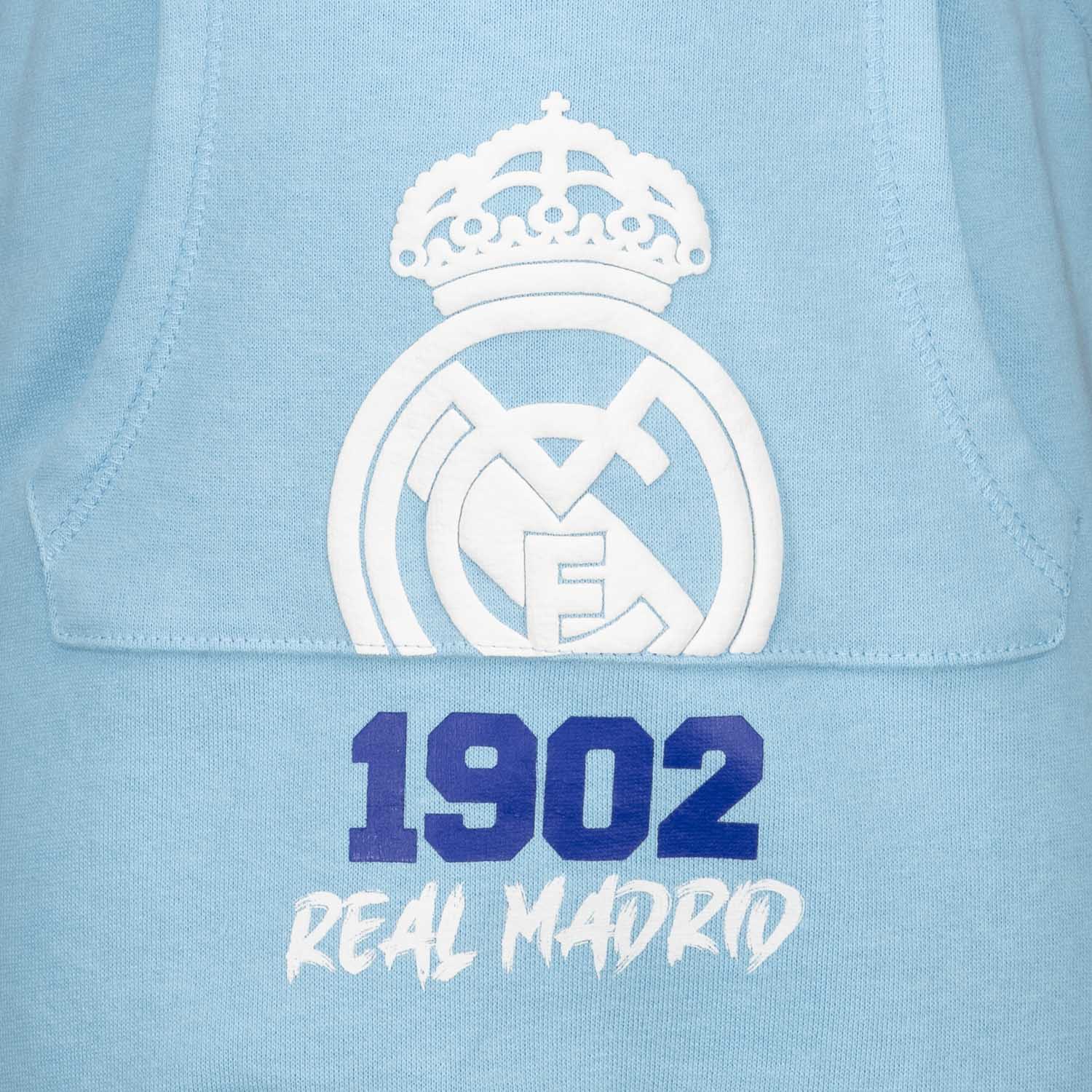 Peto Corto Infantil Estampacion 1902 Azul Claro