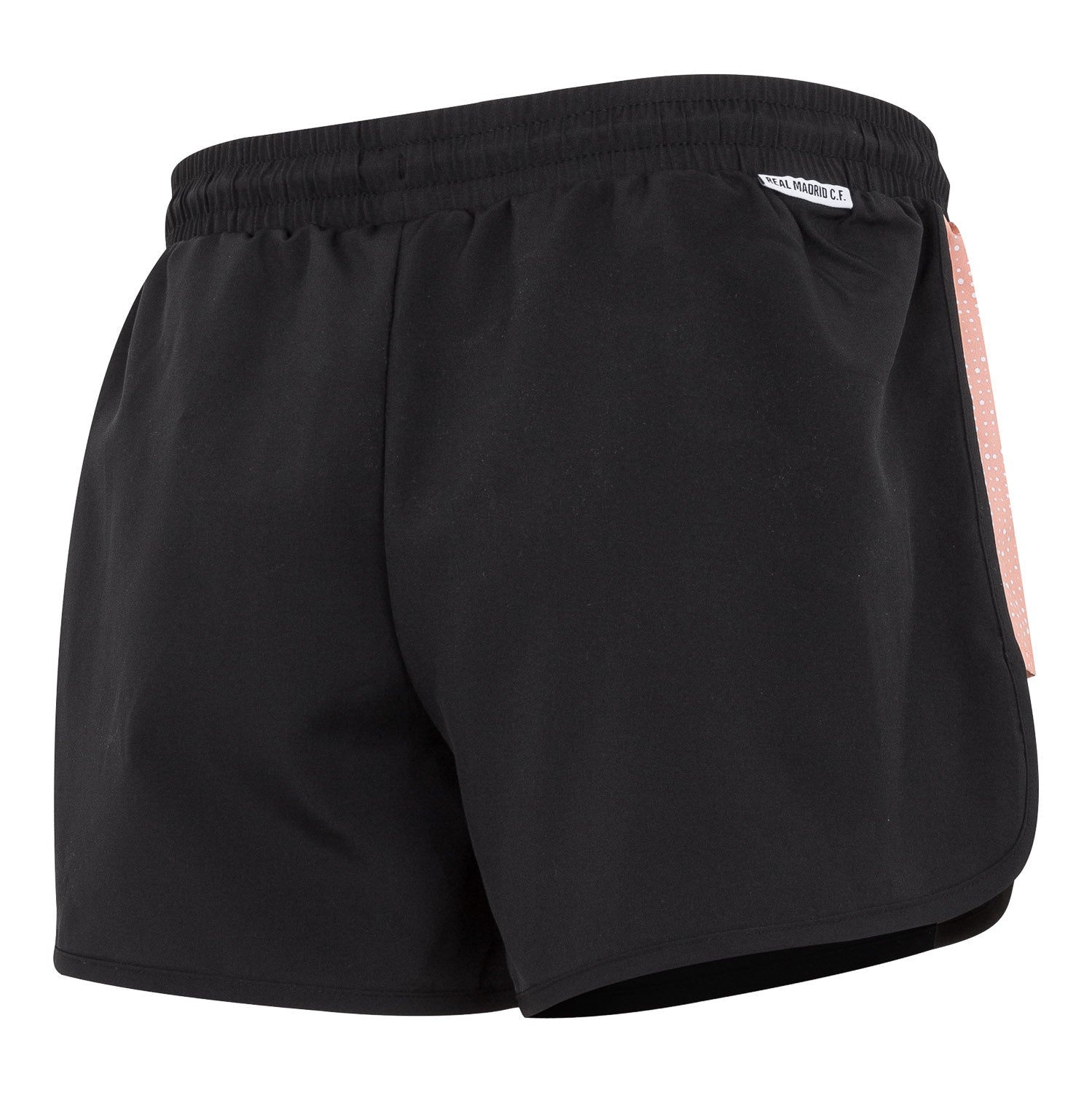 Pantalón Corto Gym Mujer Negro/Rosa