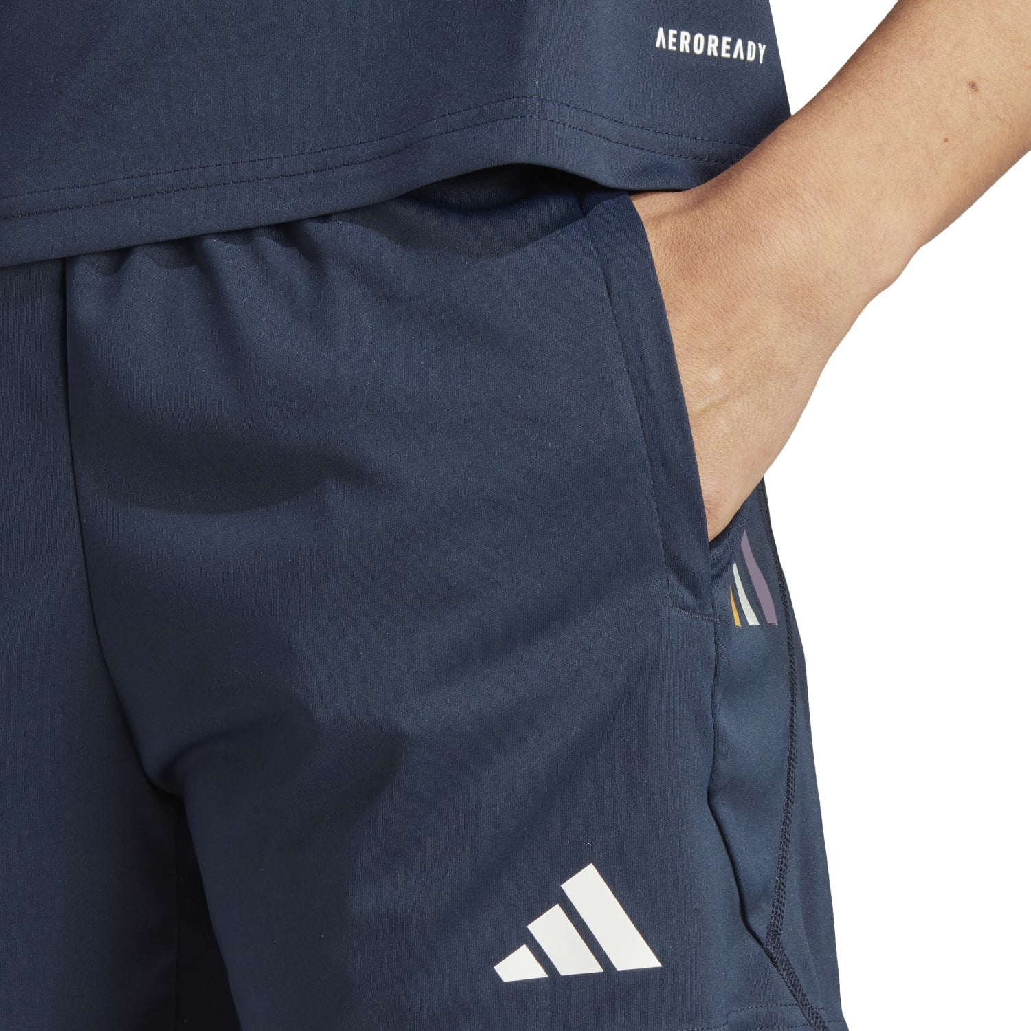 Pantalón Corto adidas Mujer Entrenamiento 23/24 Azul Marino