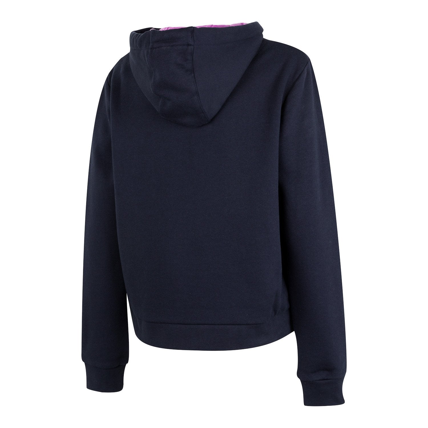 Sudadera Capucha Mujer Layered Azul Marino