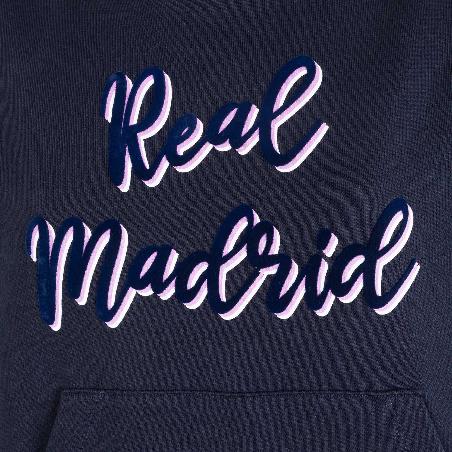 Sudadera Capucha Mujer Layered Azul Marino
