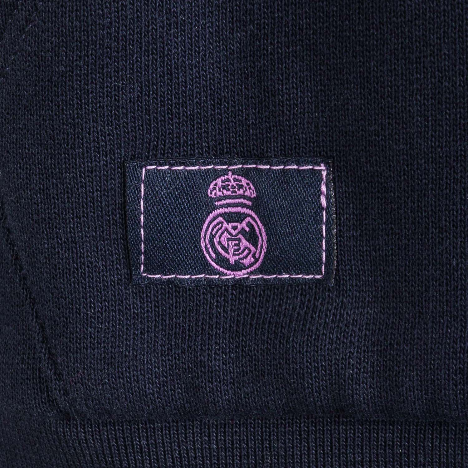 Sudadera Capucha Mujer Layered Azul Marino
