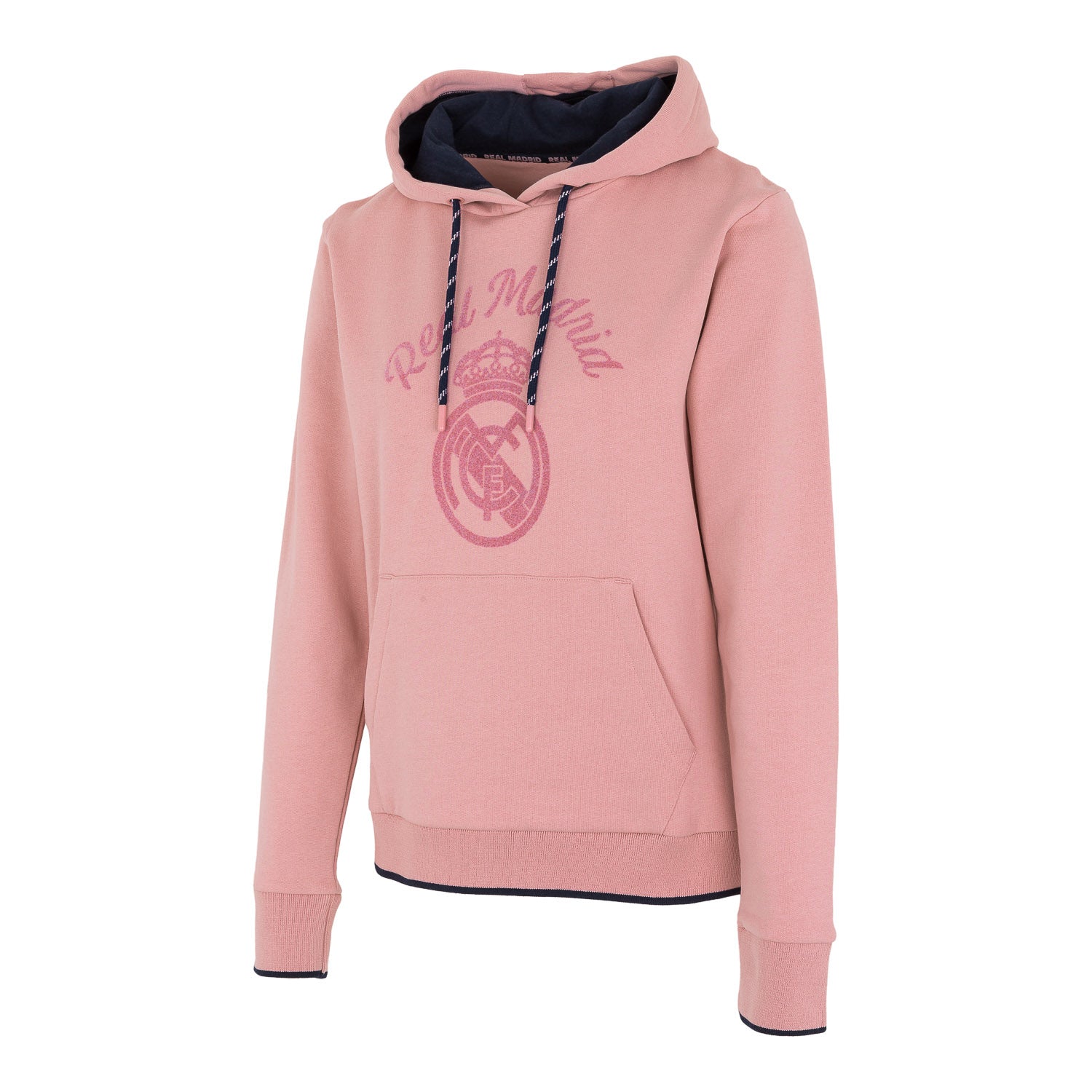 Sudadera Capucha Mujer Vintage Rosa