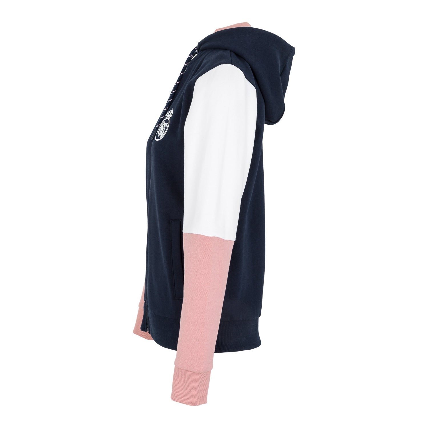 Sudadera Cremallera Mujer Vintage Azul Marino