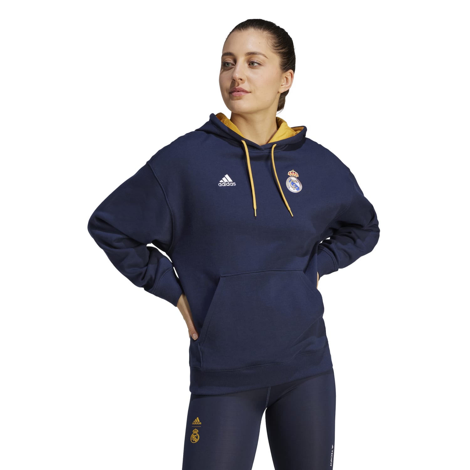 Sudadera Capucha adidas Mujer 23/24 Azul Marino