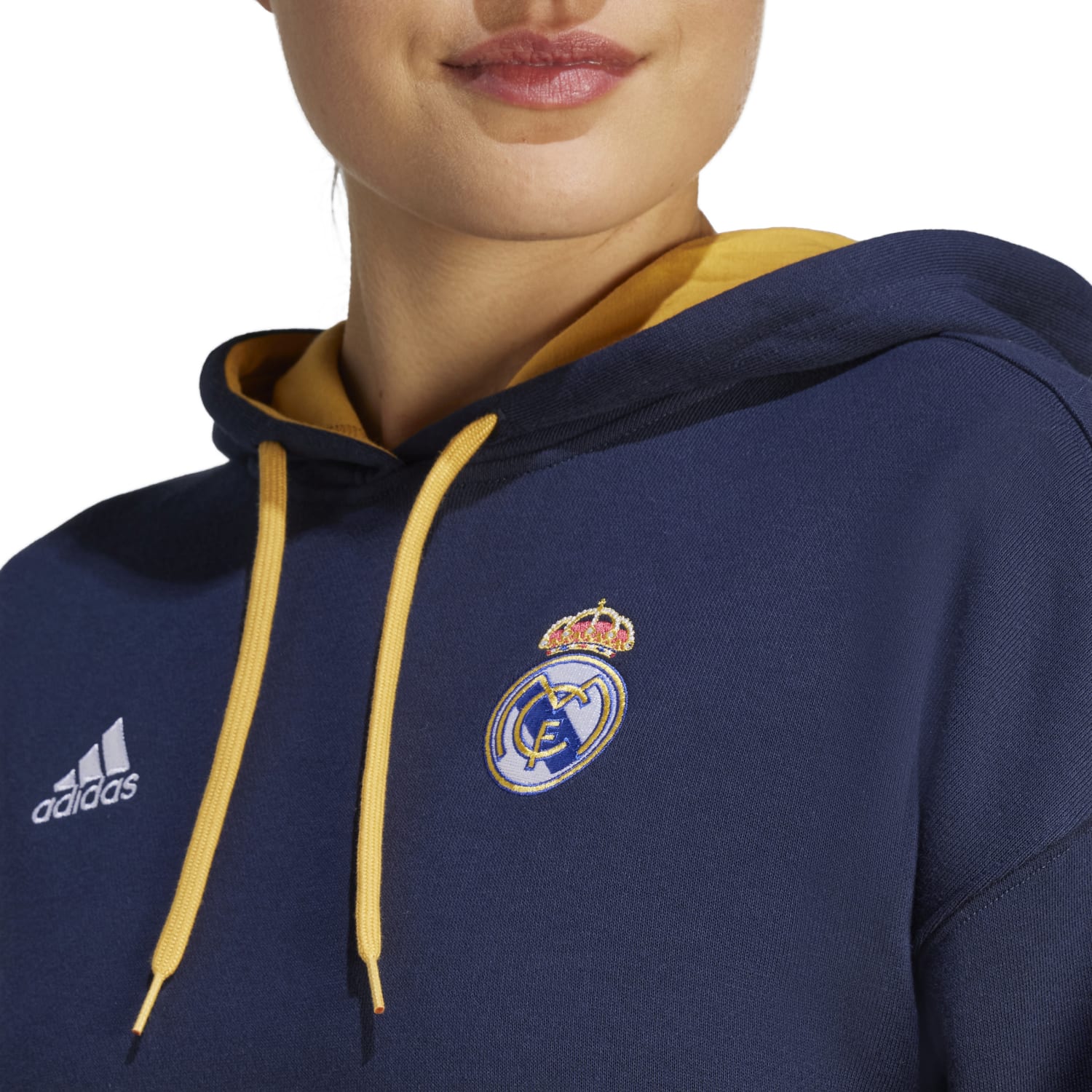 Sudadera Capucha adidas Mujer 23/24 Azul Marino