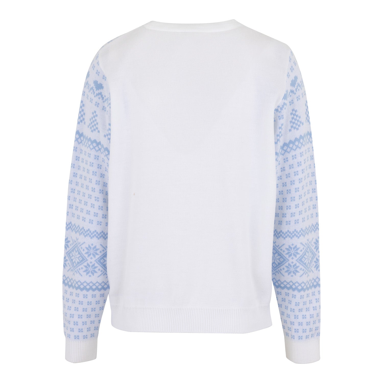 Jersey Navideño Mujer Azul Pastel