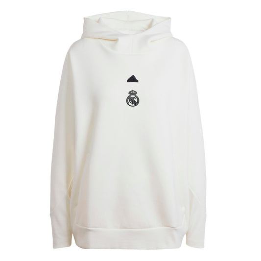 Sudadera Capucha Mujer adidas Real Urban Blanca