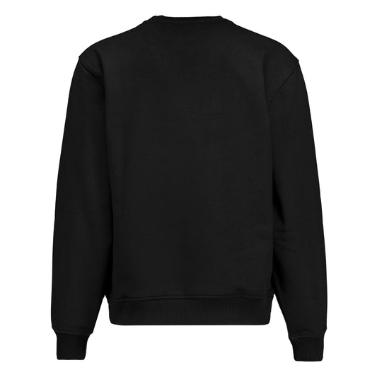 Sudadera Cropped Mujer ECO Essentials Real Madrid Escudo Negra