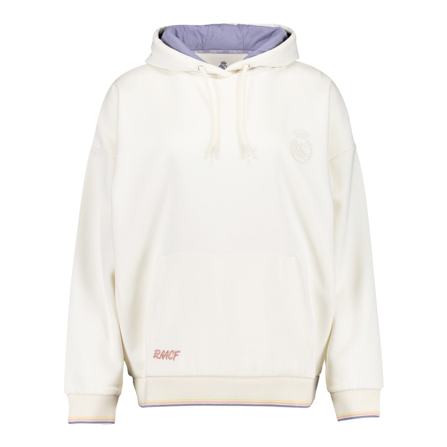 Sudadera Capucha Mujer Real Madrid Ladies Vintage Crema