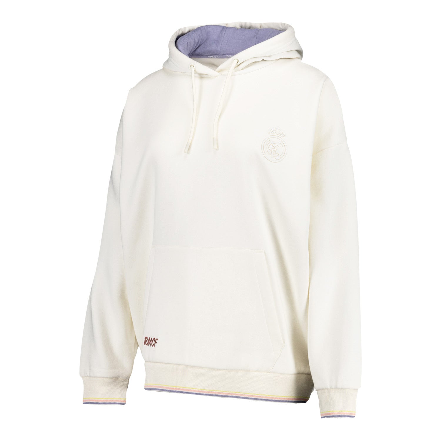 Sudadera Capucha Mujer Real Madrid Ladies Vintage Crema