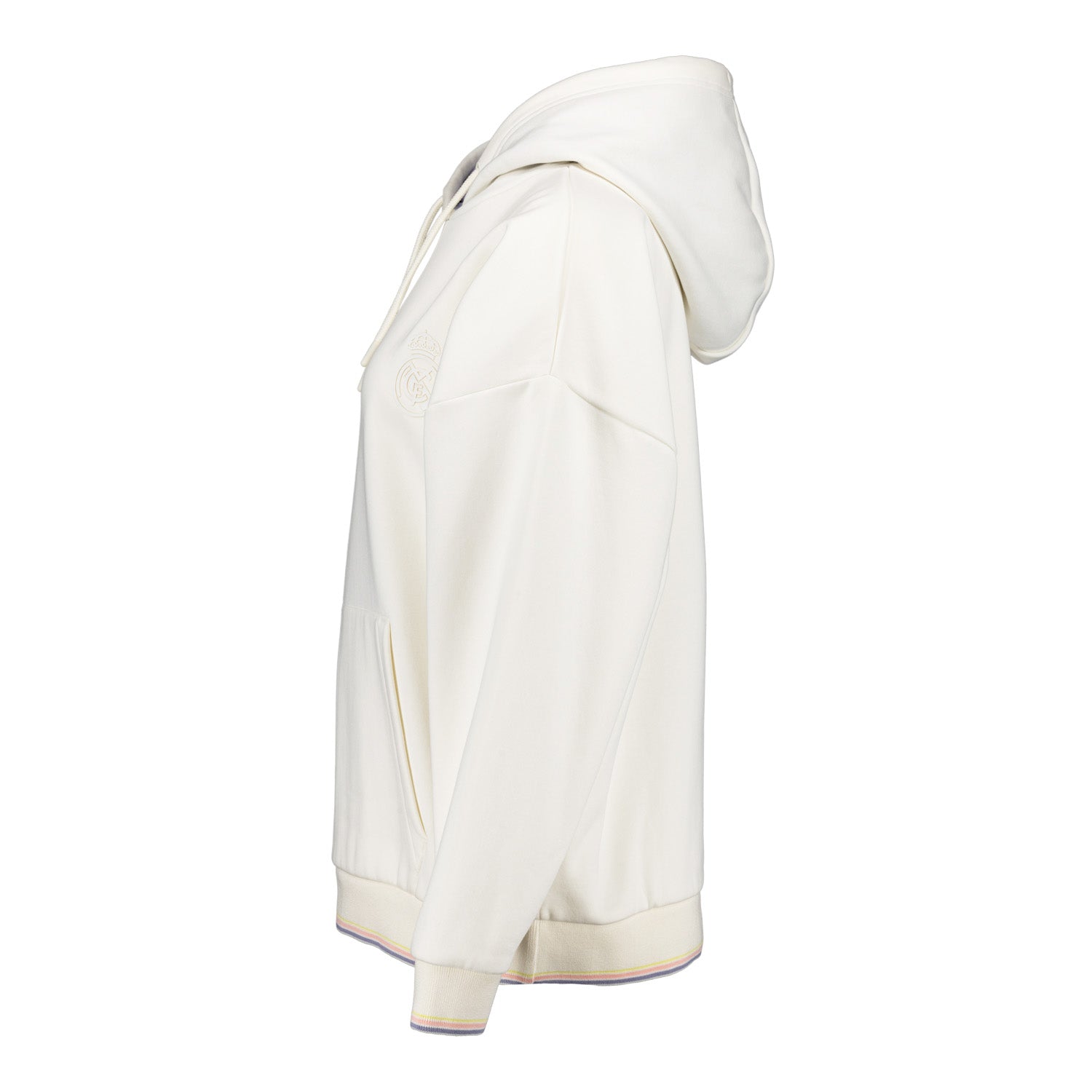 Sudadera Capucha Mujer Real Madrid Ladies Vintage Crema