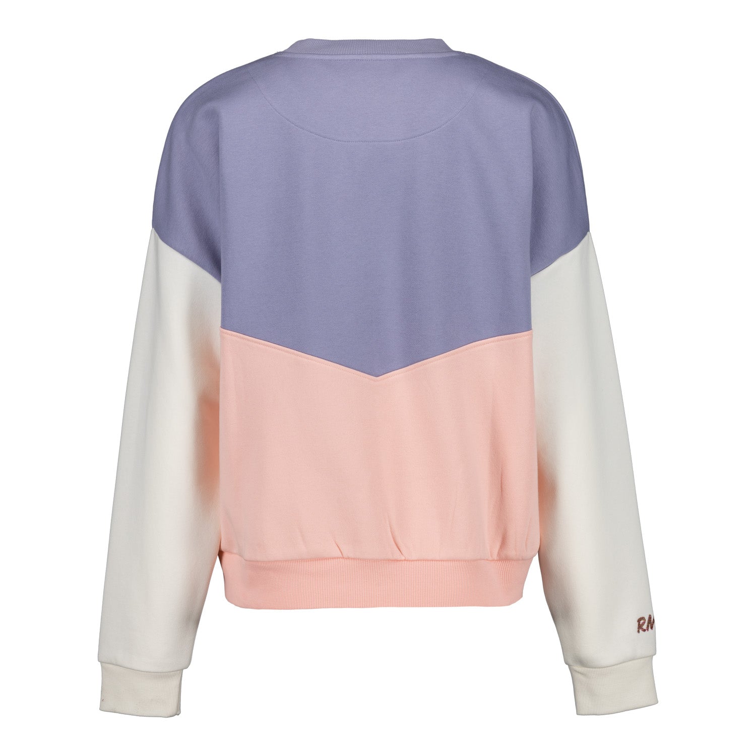 Sudadera Mujer Real Madrid Ladies Vintage Paneles Multicolor