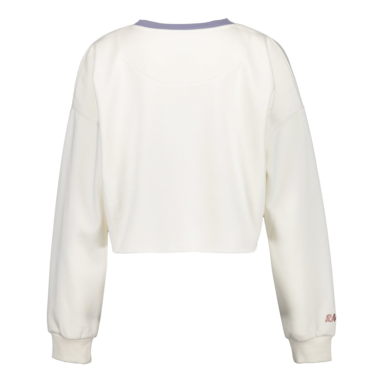 Sudadera Mujer Real Madrid Ladies Vintage Crop Crema