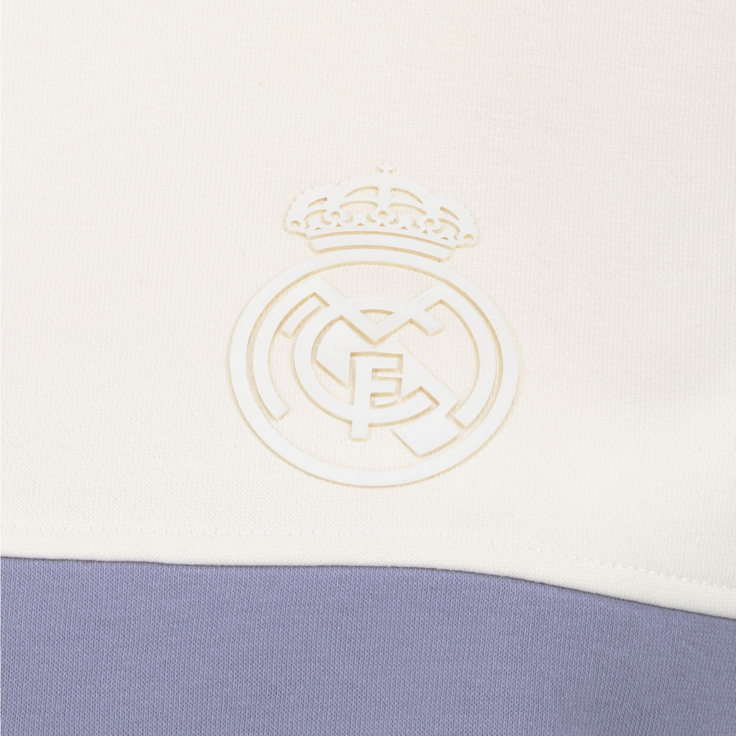 Sudadera Mujer Real Madrid Ladies Vintage Crop Crema