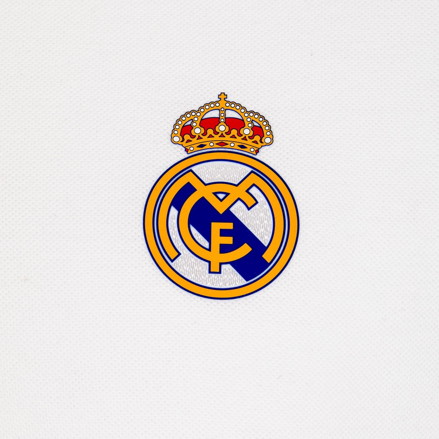 Polo Blanco Hombre Escudo Color Essentials