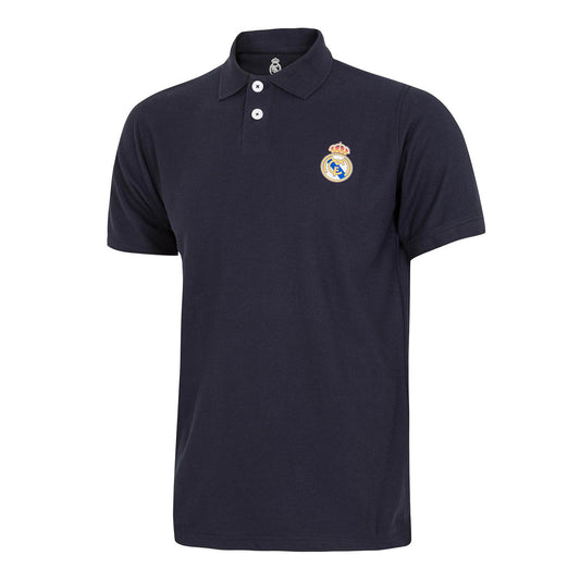 Polo Azul Marino Hombre Escudo Color Essentials