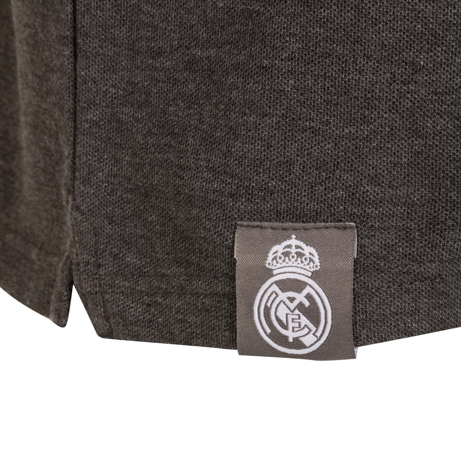 Polo Gris Oscuro Hombre Escudo Color Essentials