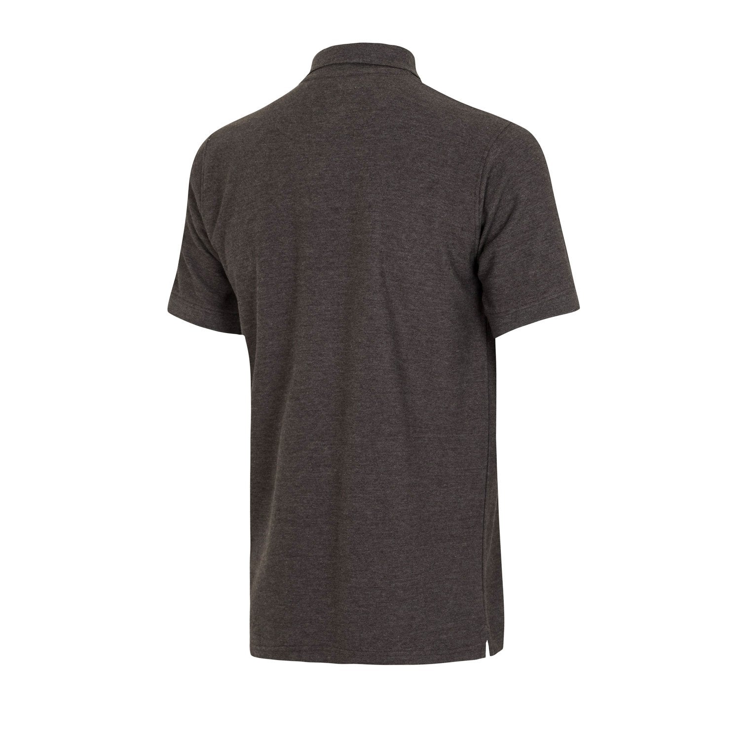 Polo Gris Oscuro Hombre Escudo Monocolor Essentials