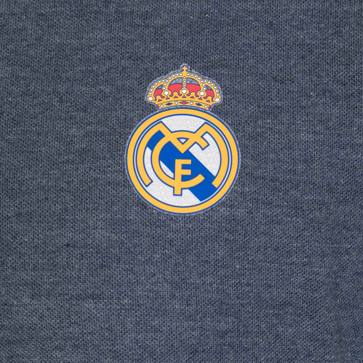 Polo Azul Hombre Escudo Color Essentials