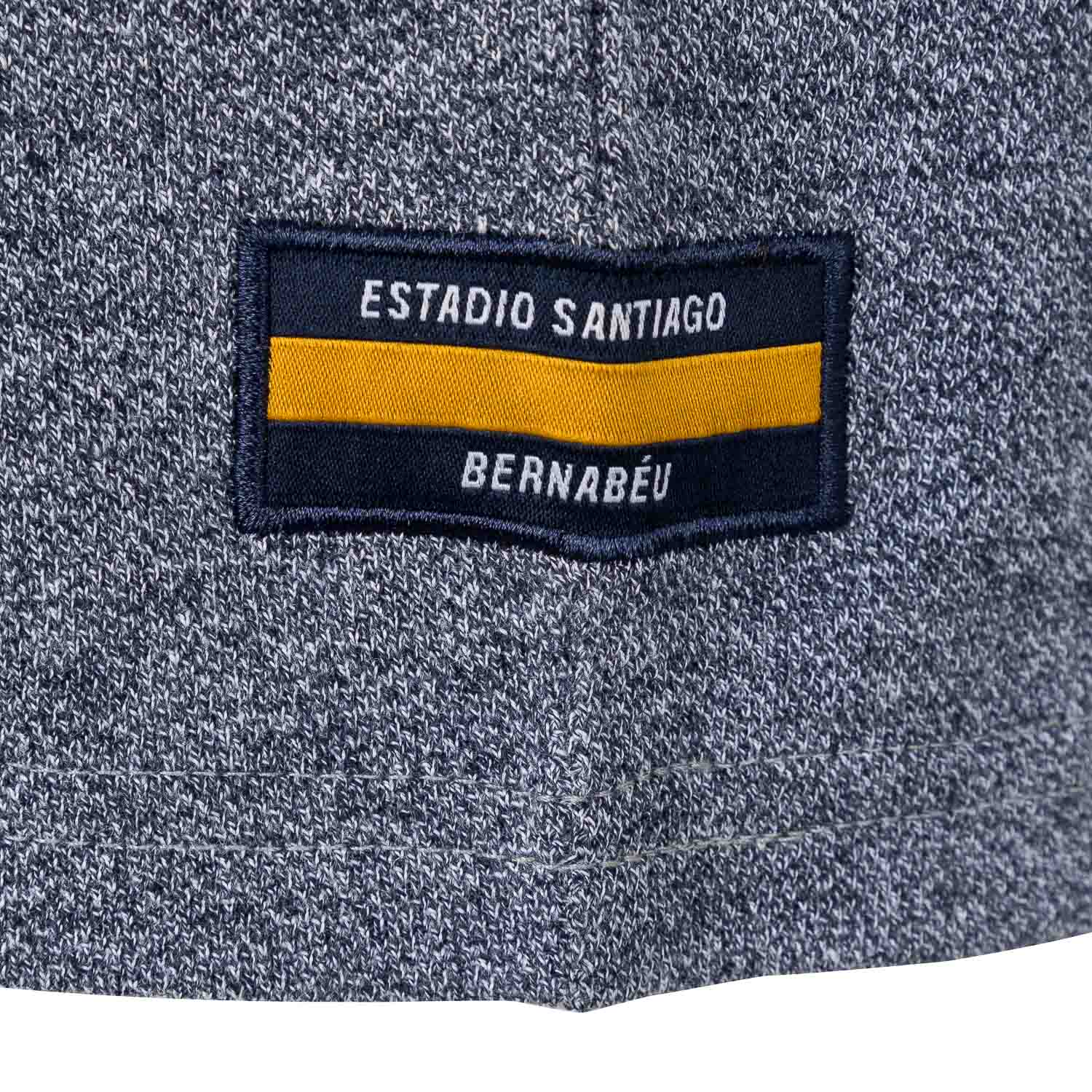 Polo Piqué Hombre Bernabéu Azul Marino Naranja
