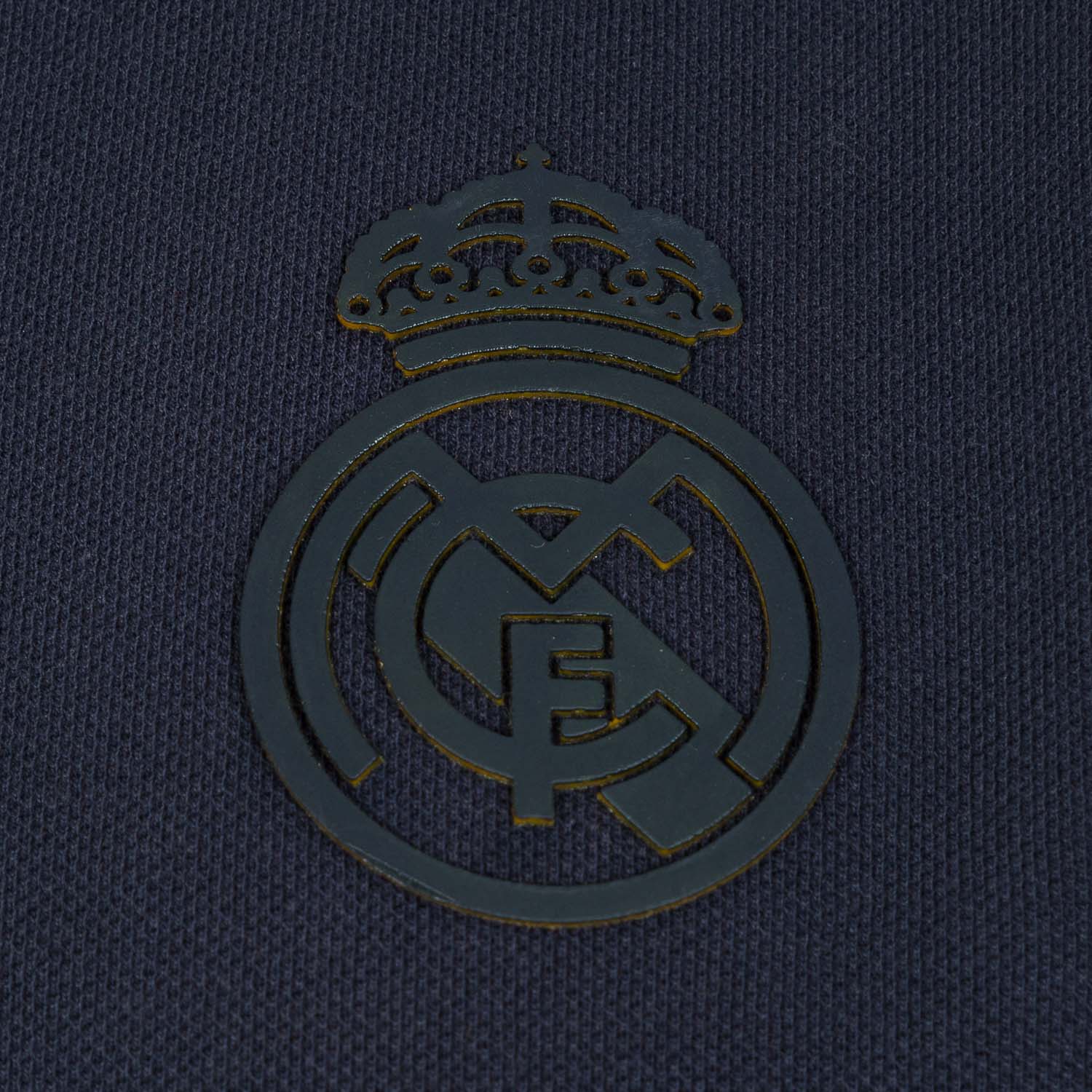Hombre Polo Piqué Mao Bernabéu Azul Marino Naranja