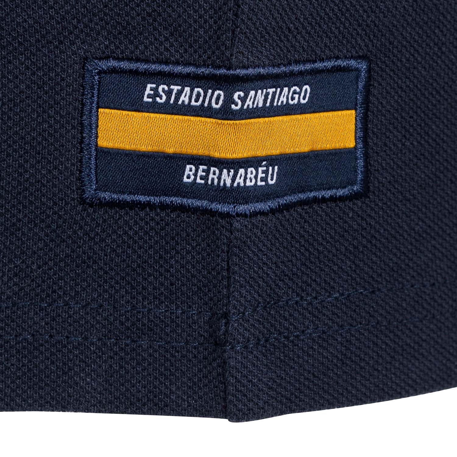 Hombre Polo Piqué Mao Bernabéu Azul Marino Naranja