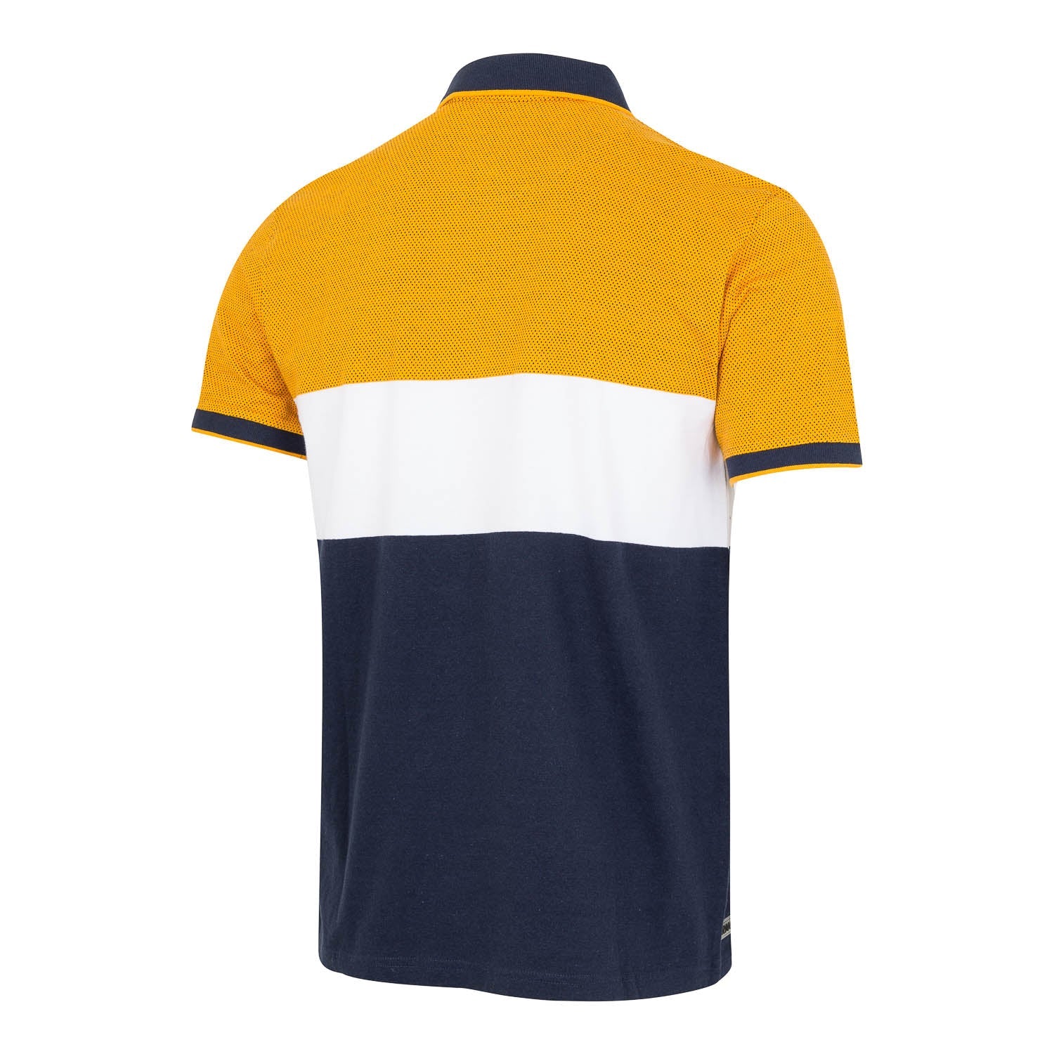 Polo Hombre Bernabéu Naranja Azul Marino