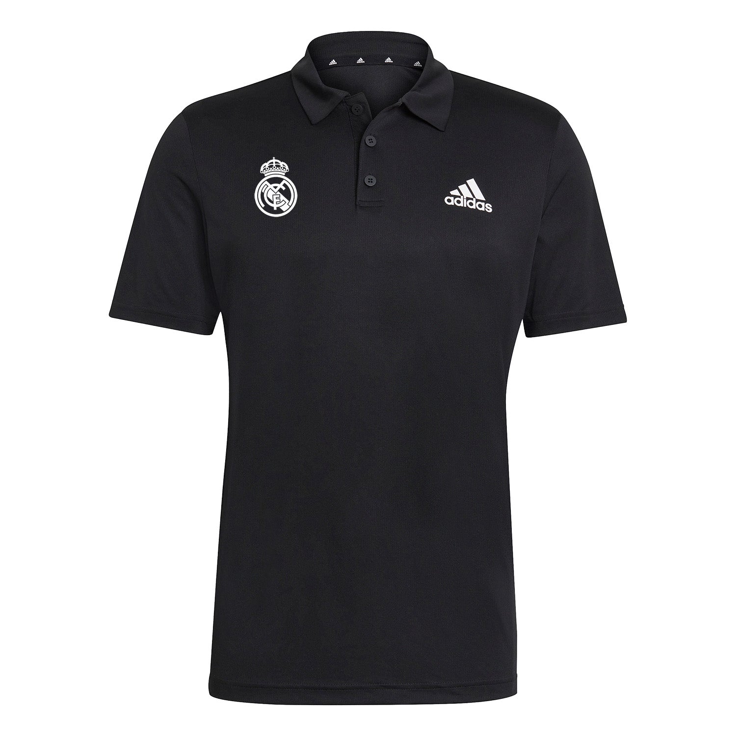 Polo Hombre Entrenamiento TTS Negro adidas
