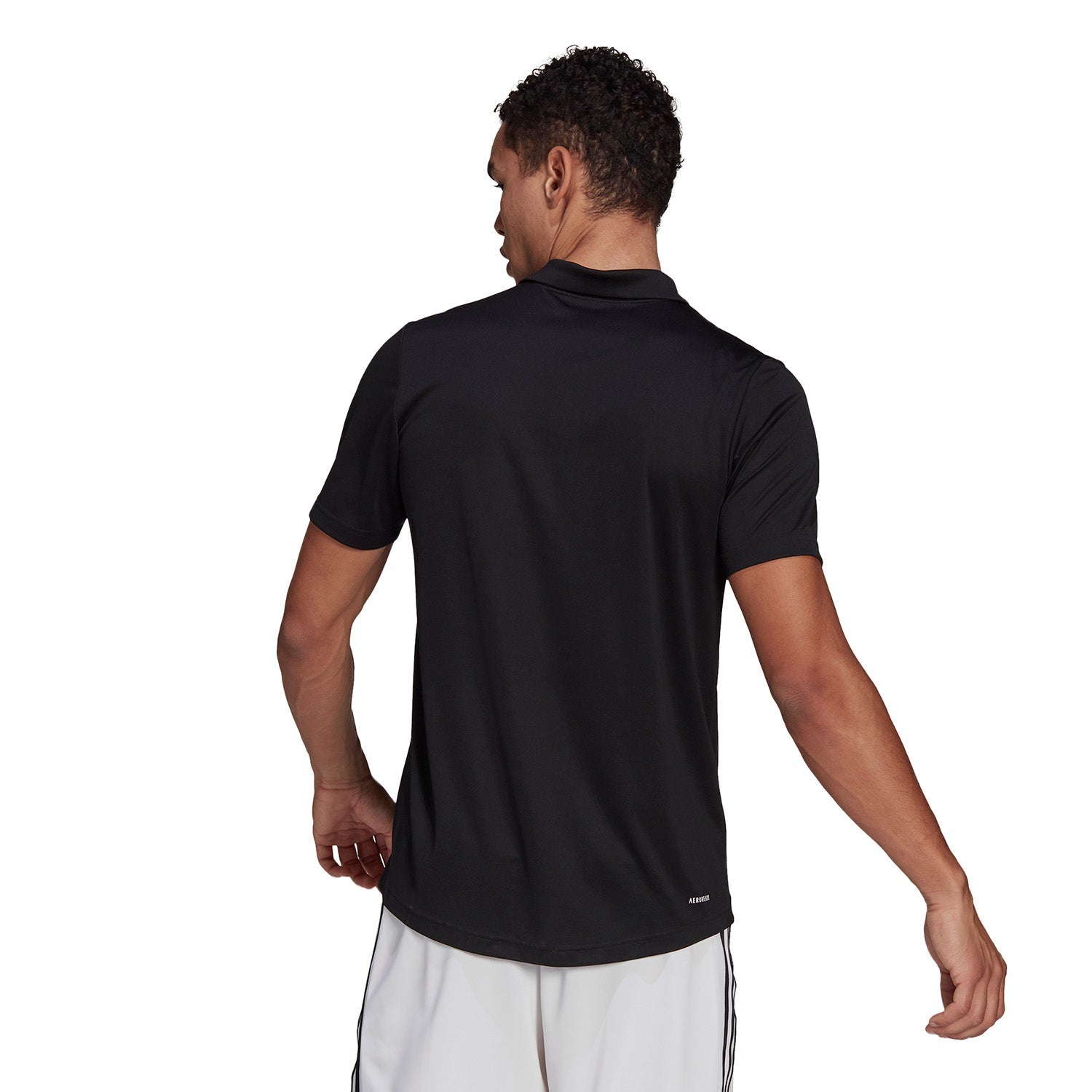 Polo Hombre Entrenamiento TTS Negro adidas