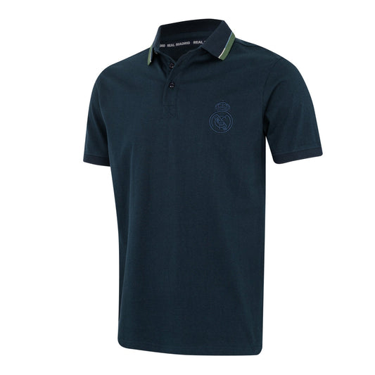Polo Tonal Hombre Azul Marino Real Madrid