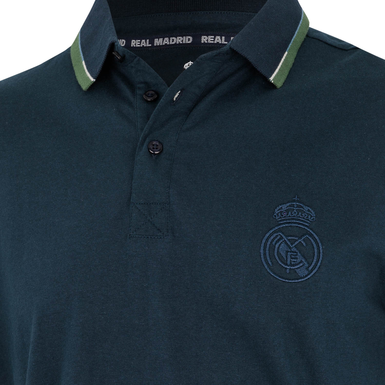 Polo Tonal Hombre Azul Marino Real Madrid
