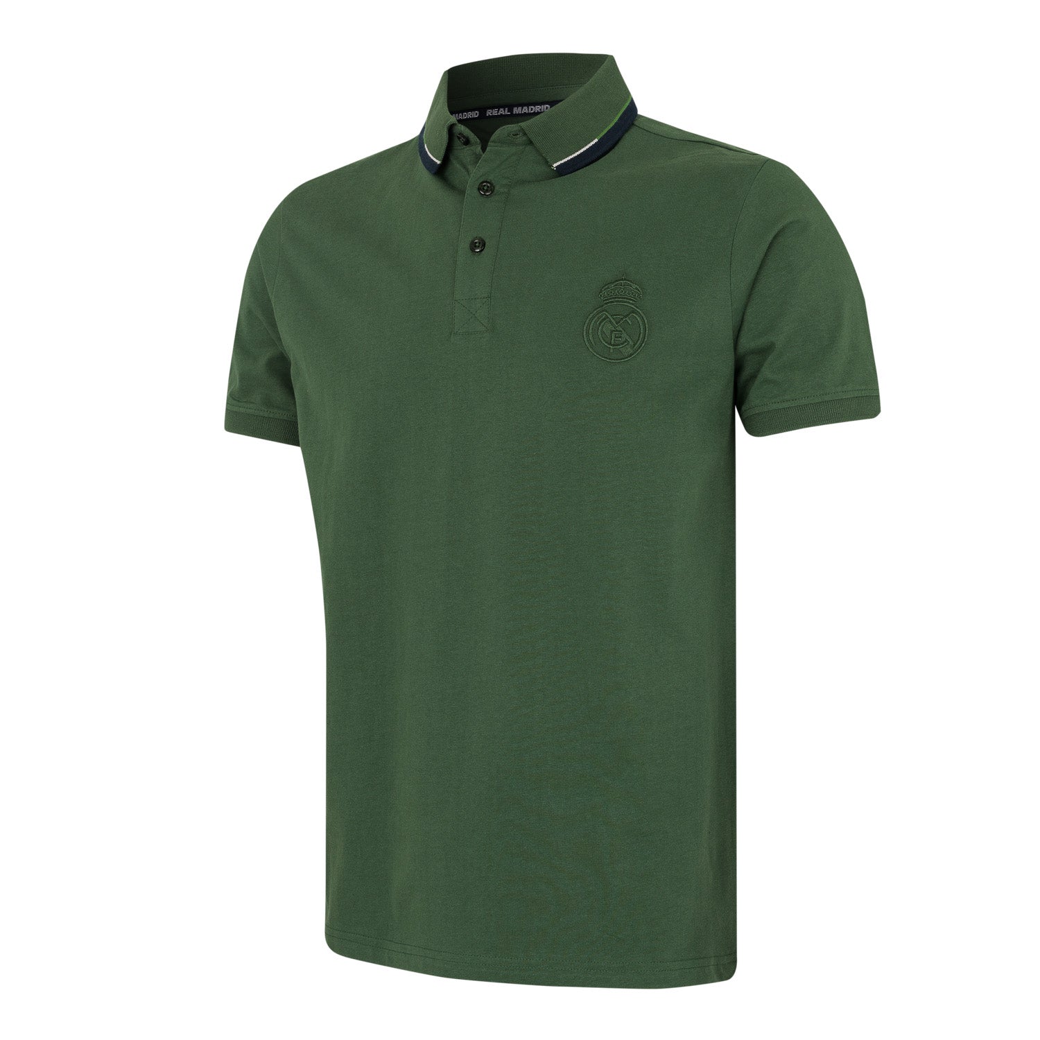 Polo Tonal Hombre Verde Real Madrid