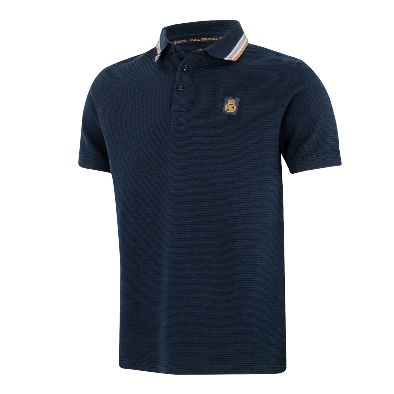 Polo Hombre Azul Marino/Beige Real Madrid