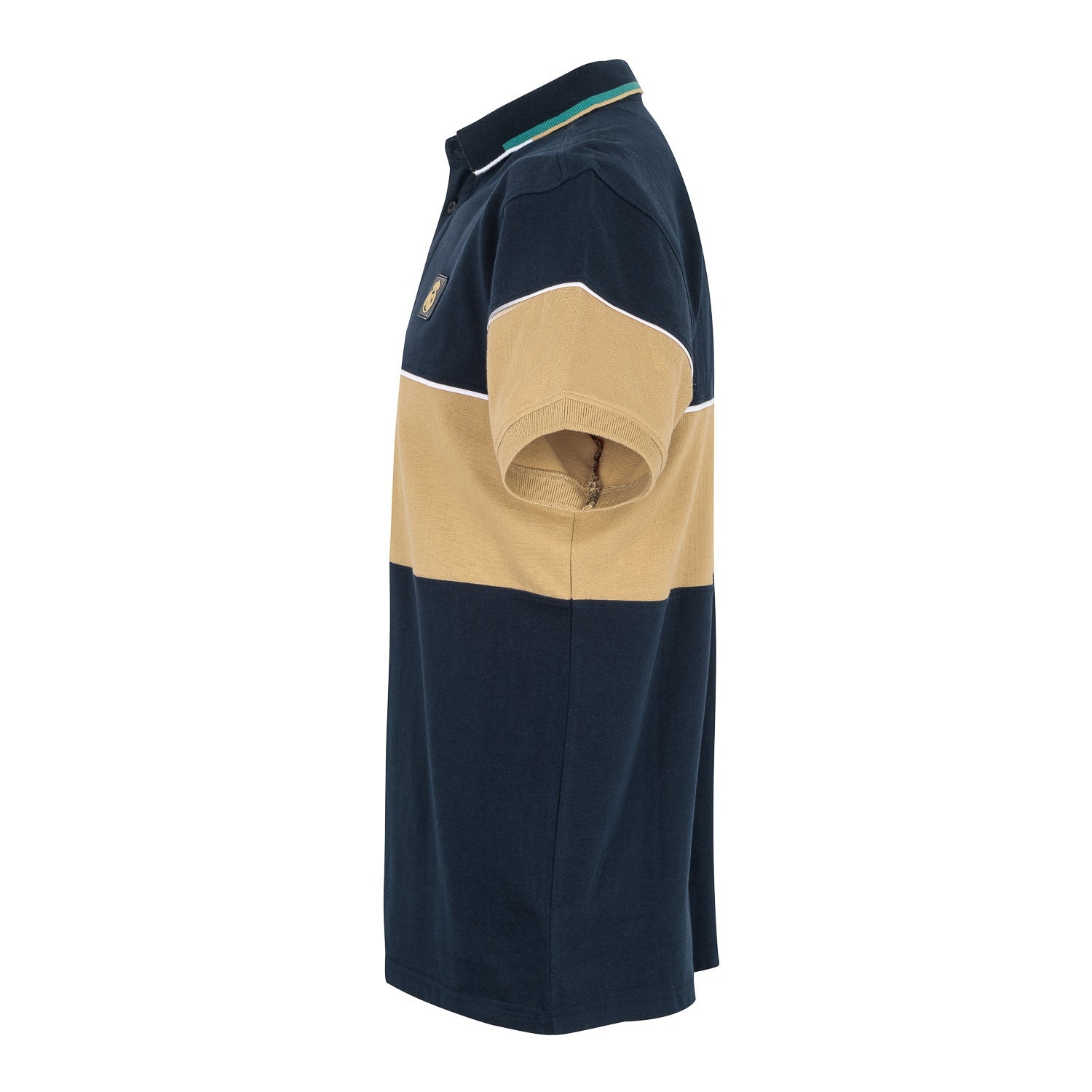 Polo Hombre Azul Marino/Beige Real Madrid