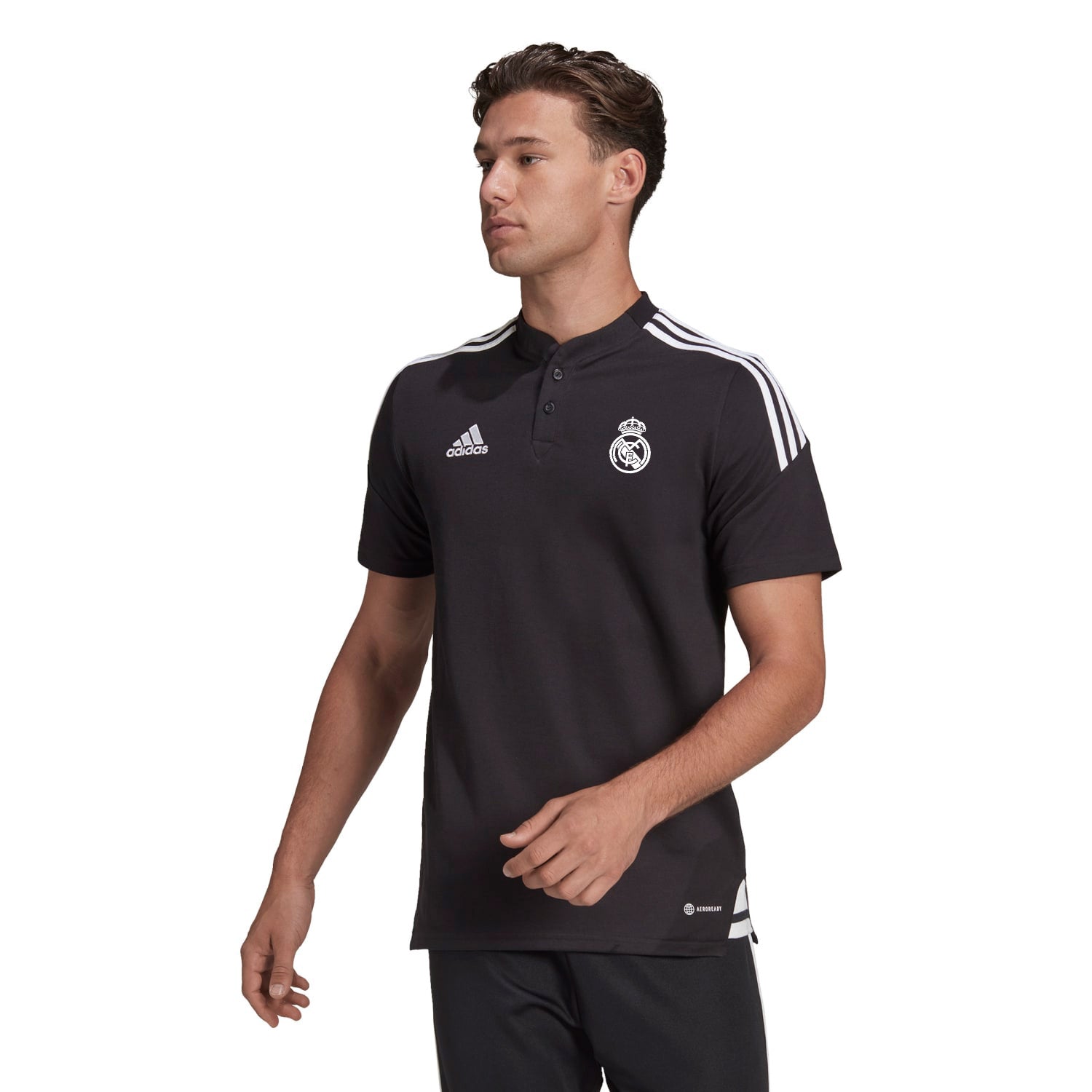 Polo Hombre Entrenamiento TTW Negro adidas