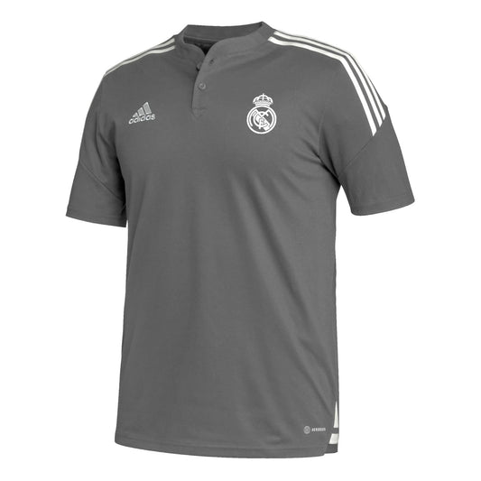 Polo Hombre Entrenamiento TTW Gris adidas