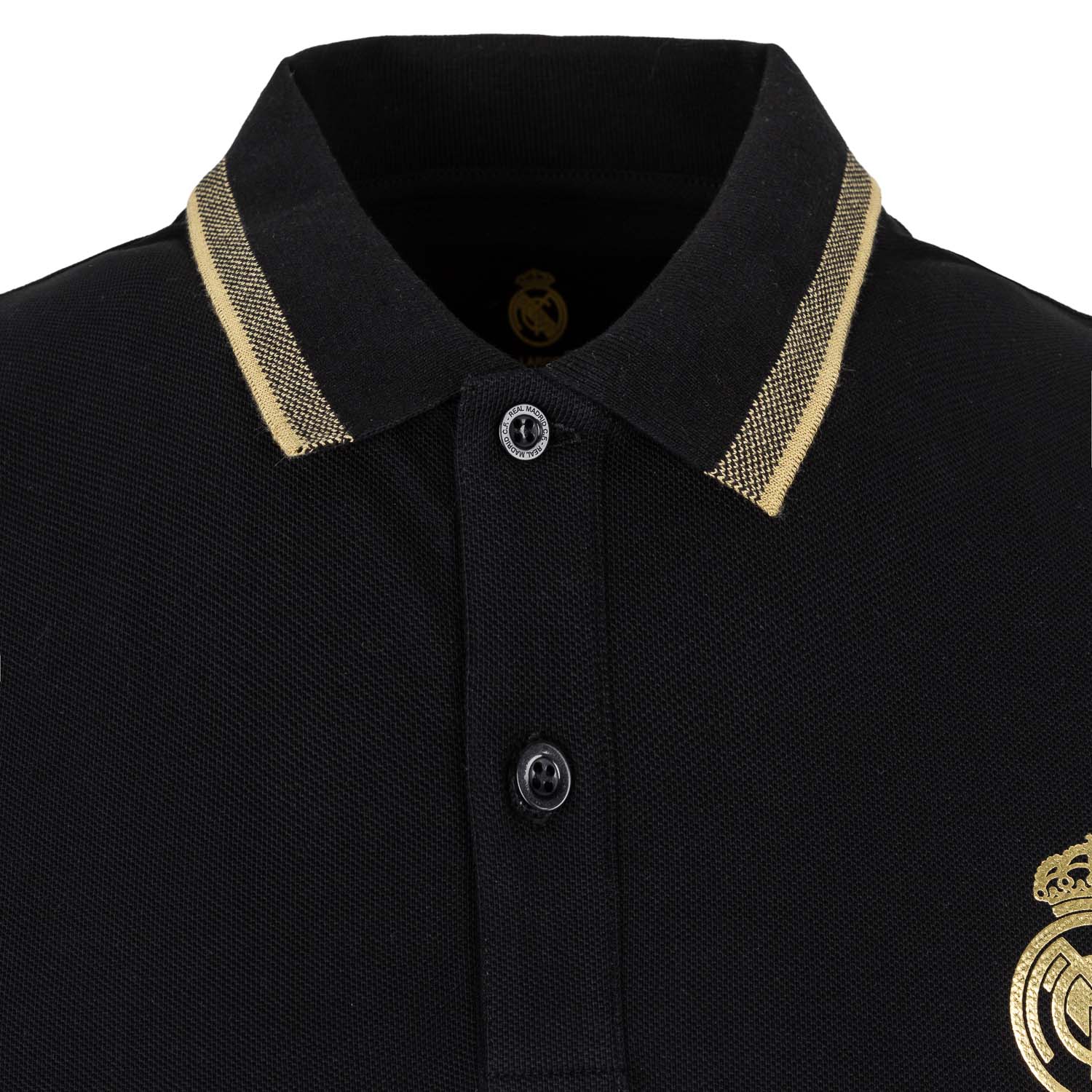 Polo Hombre Black & Gold
