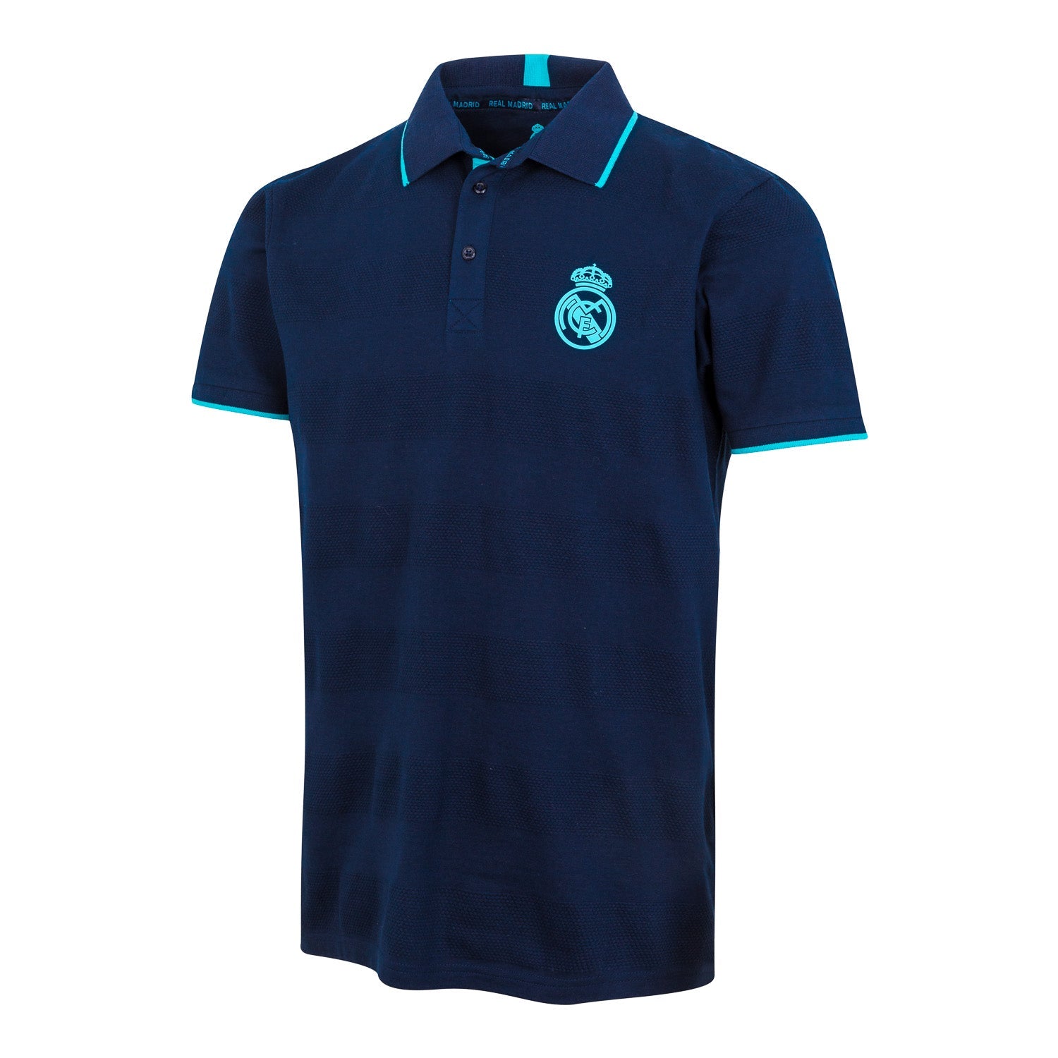 Polo Madrid Sky Estructura Rayas Hombre Tonal Azul