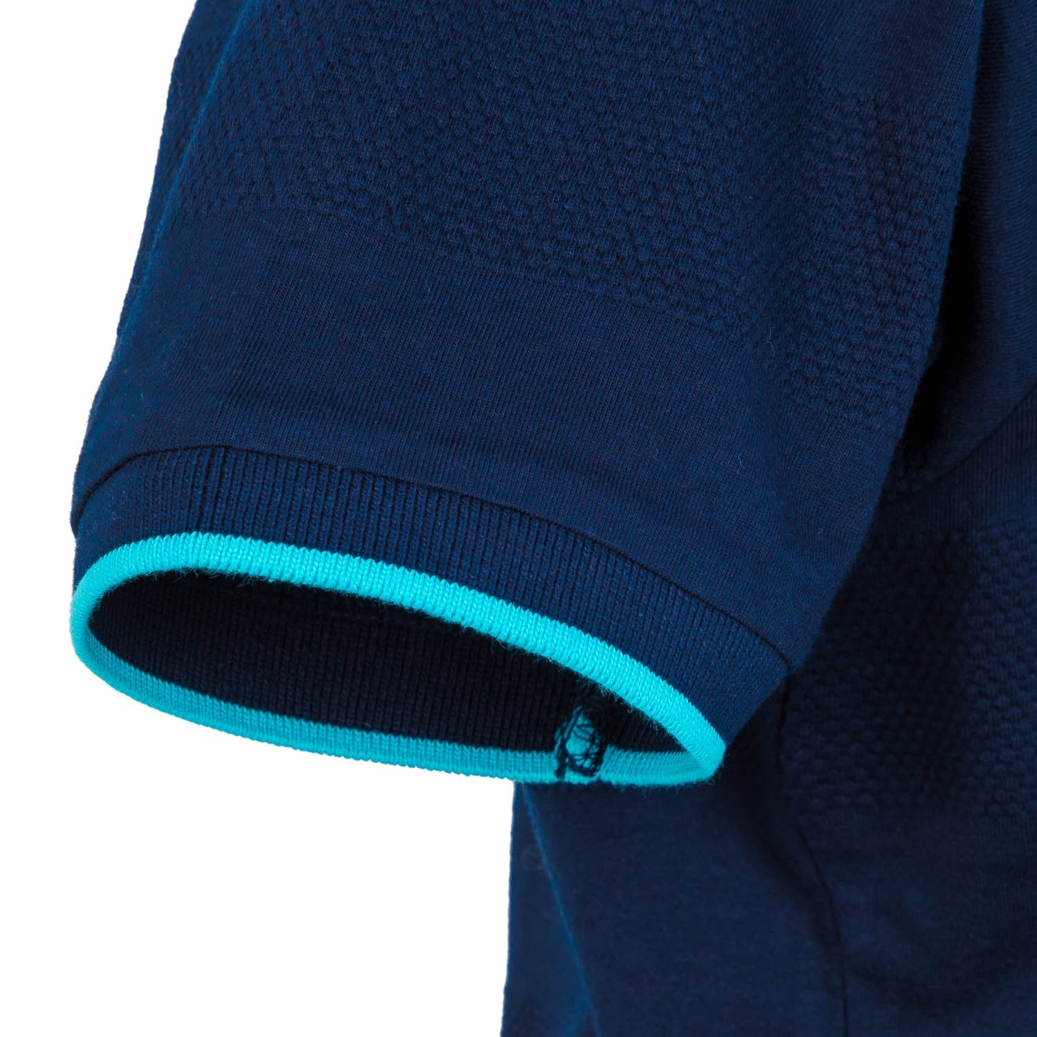 Polo Madrid Sky Estructura Rayas Hombre Tonal Azul