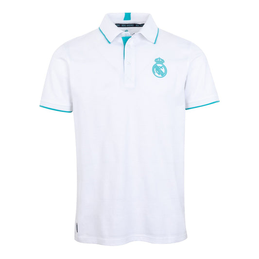 Polo Madrid Sky Estructura Rayas Hombre Tonal Blanco