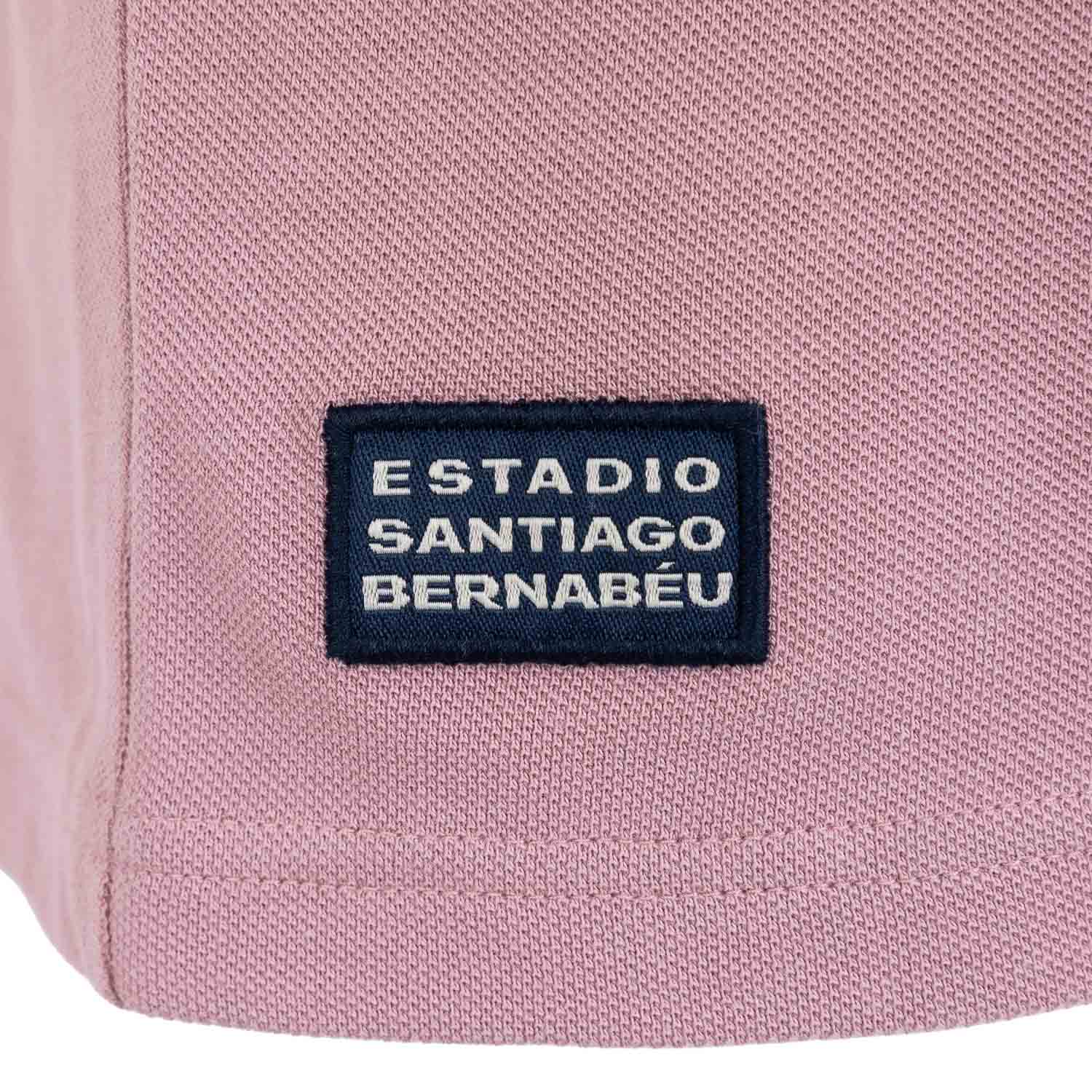 Polo Sakura Hombre Detalle Cuello Contraste Rosa