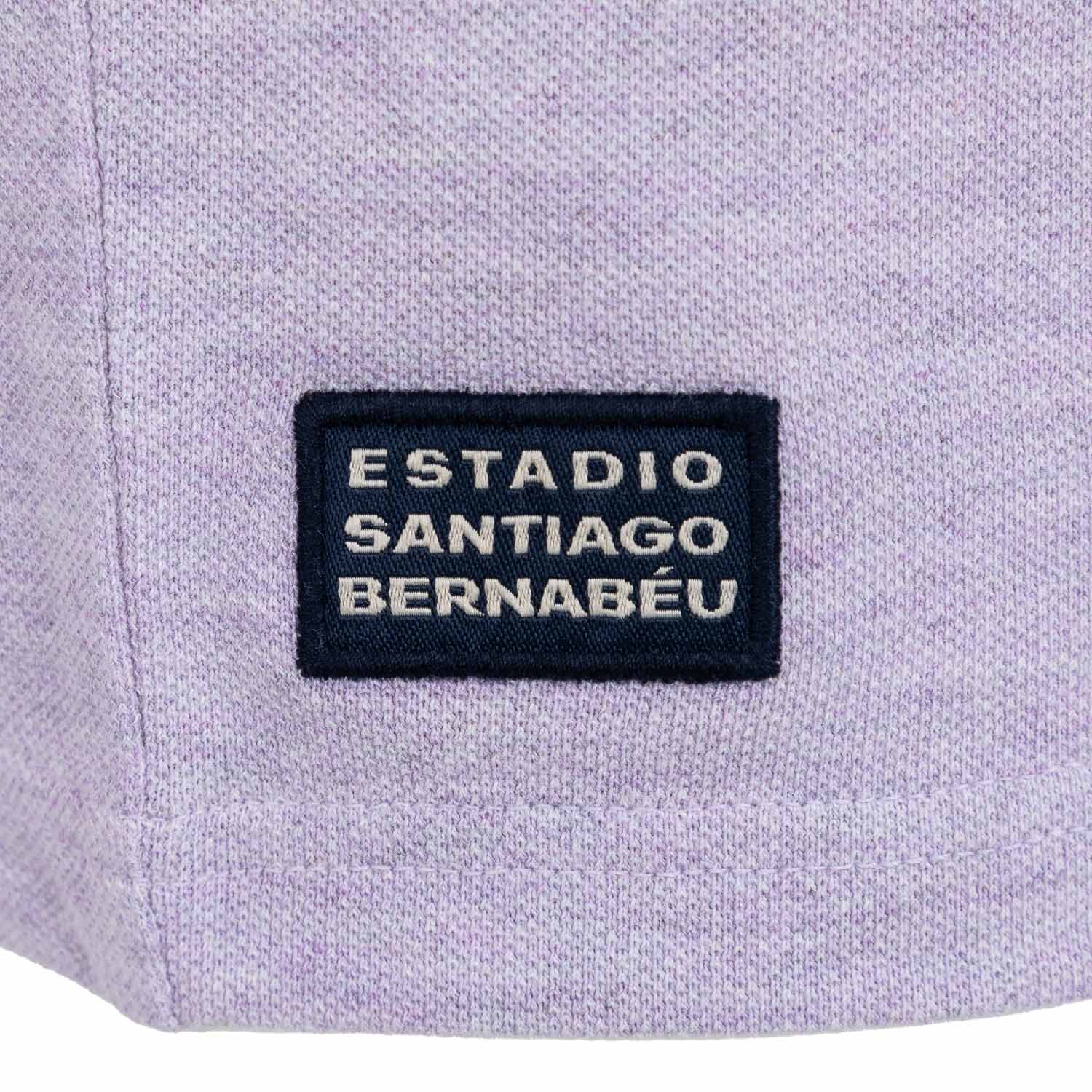 Polo Sakura Hombre Detalle Cuello Morado