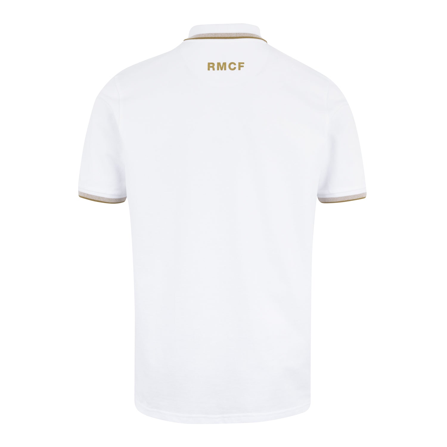 Polo Hombre White & Gold