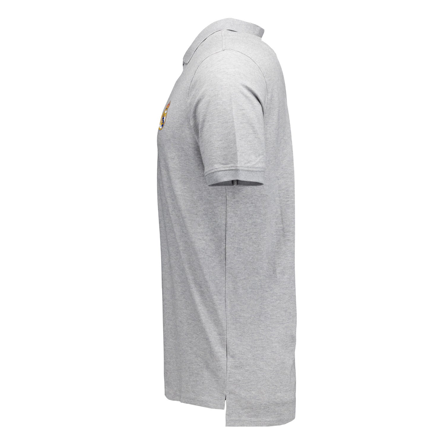 Polo Gris Hombre ECO Essentials Real Madrid Escudo Color
