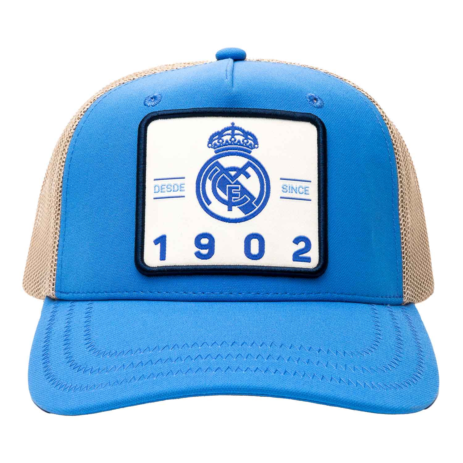 Gorra Rejilla Cuadrado 1902 Azul