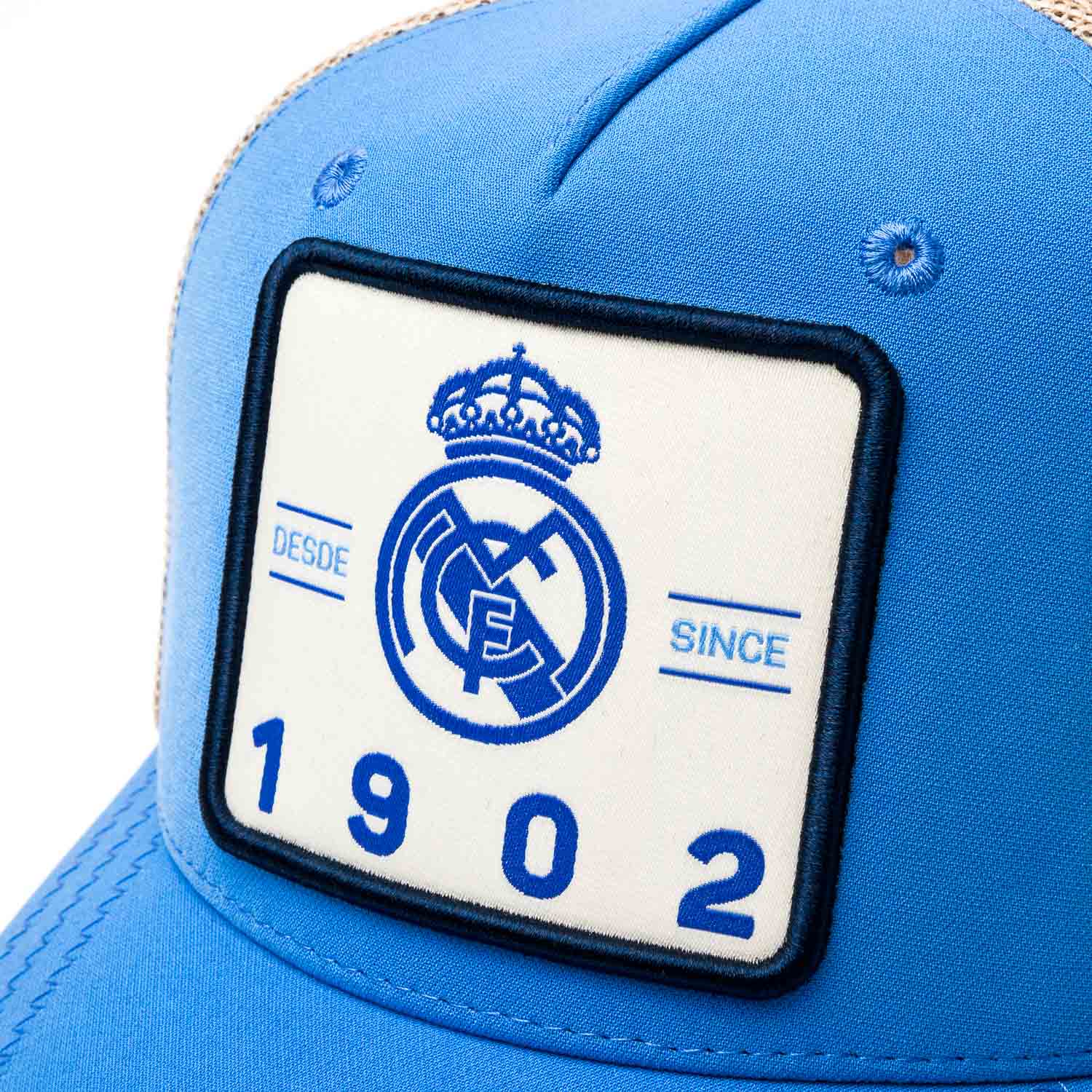 Gorra Rejilla Cuadrado 1902 Azul